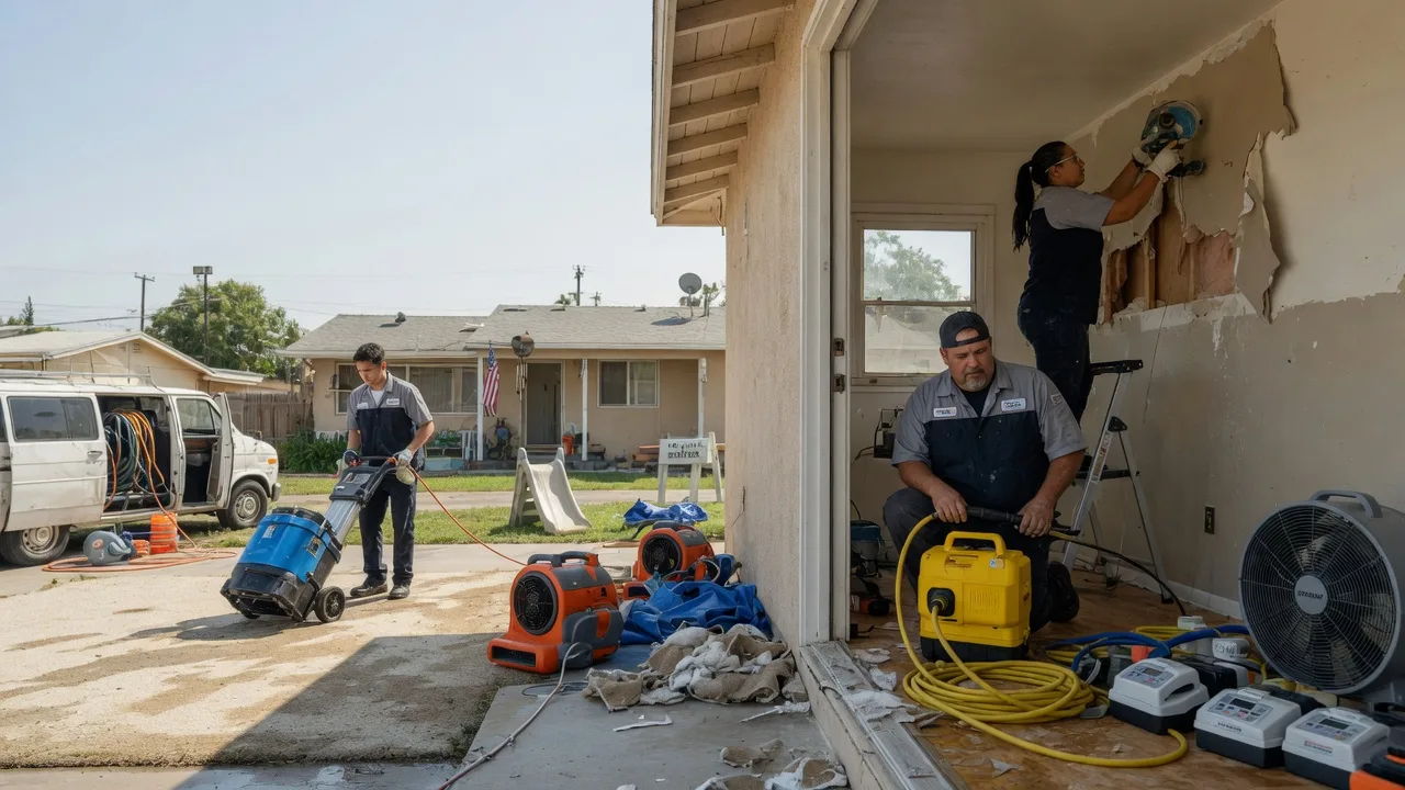Water Damage Restoration in Folsom, CA near me